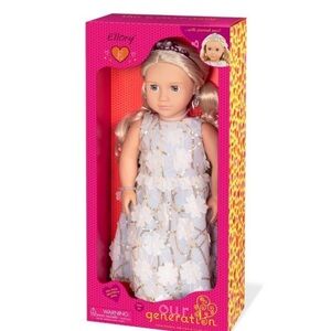 Our Generation Ellroy with tiara 18” doll new in box